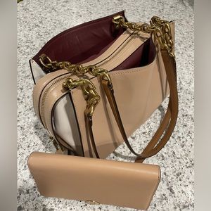 Coach handbag and wallet